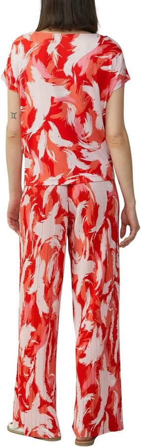 S.Oliver RED LABEL Relaxed fit T-shirt van viscosemix - Foto 3