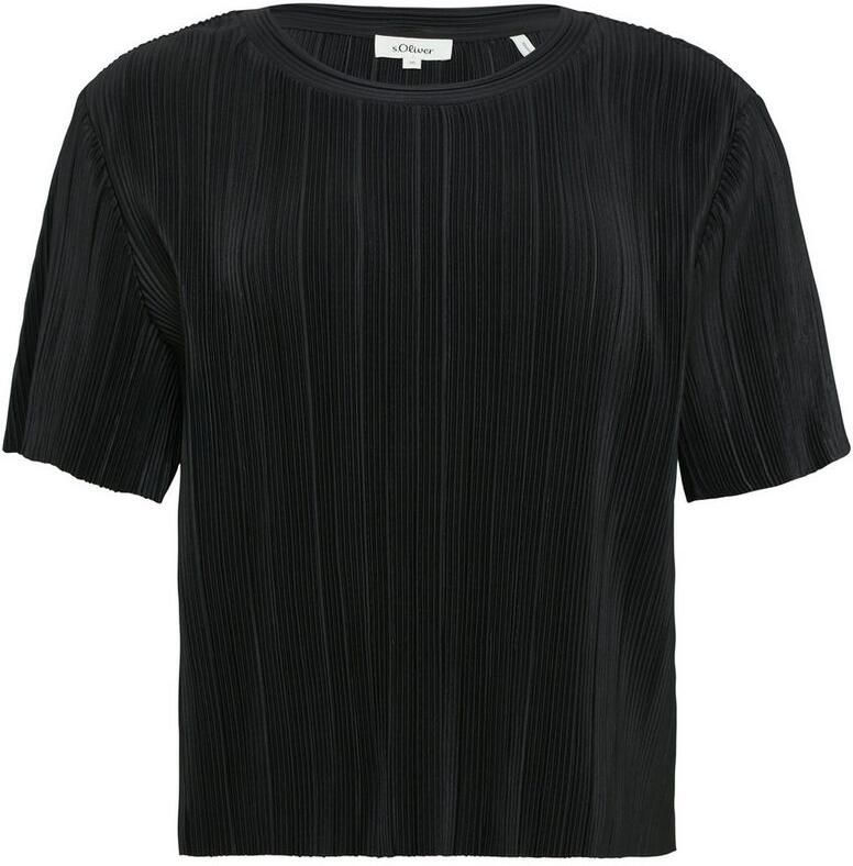 S.Oliver RED LABEL Regular fit T-shirt met plissé