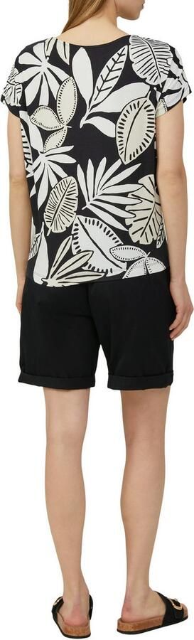 S.Oliver RED LABEL Relaxed fit T-shirt van viscosemix - Foto 3