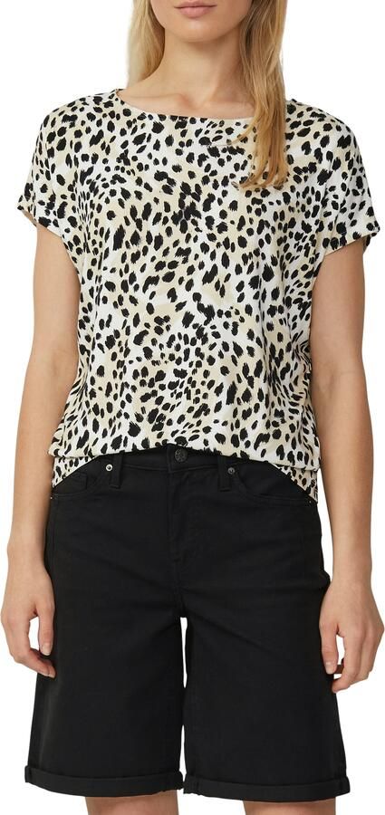 S.Oliver RED LABEL Loose fit T-shirt van viscosemix - Foto 7