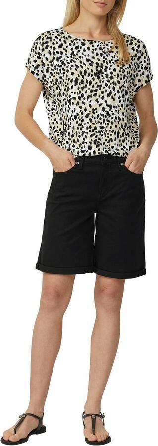 S.Oliver RED LABEL Loose fit T-shirt van viscosemix - Foto 5