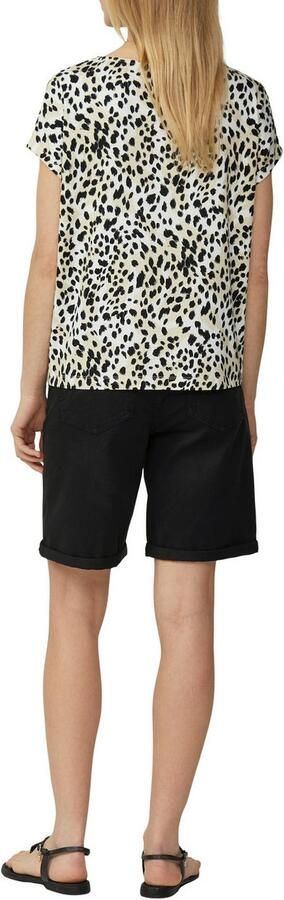 S.Oliver RED LABEL Loose fit T-shirt van viscosemix - Foto 6