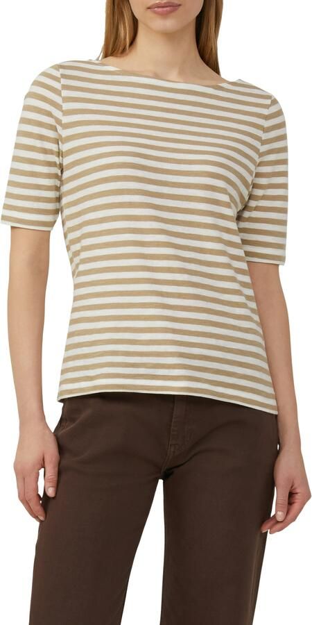 S.Oliver RED LABEL Slim fit gebreid shirt van puur katoen - Foto 4