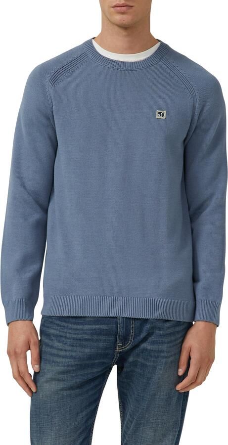 S.Oliver Trui met ronde hals met geborduurd logo - Foto 4