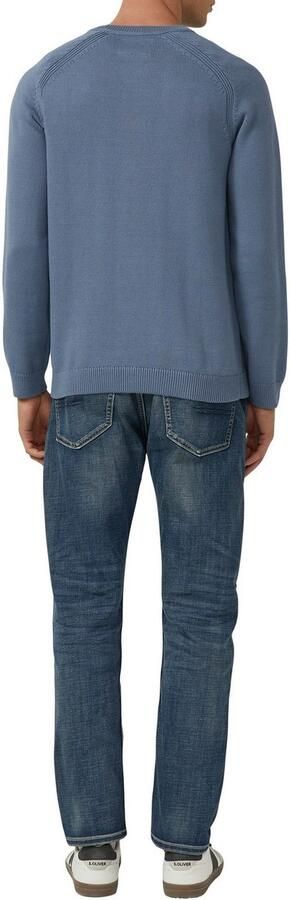 S.Oliver Trui met ronde hals met geborduurd logo - Foto 3