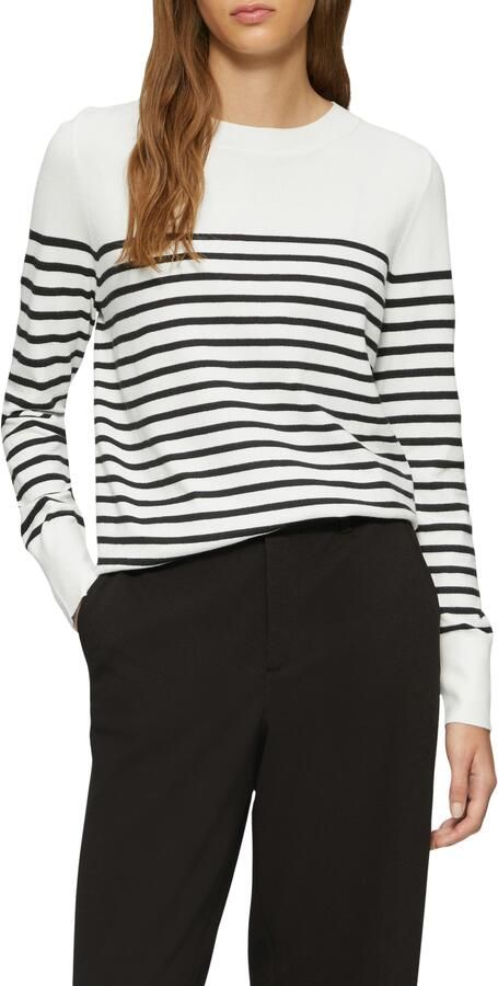 S.Oliver RED LABEL Regular fit gebreide pullover van viscosemix - Foto 6