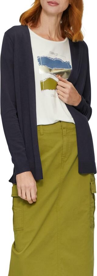 S.Oliver Vest Fijn breiwerk zonder sluiting - Foto 6