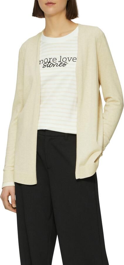 S.Oliver RED LABEL Comfort fit gebreid jack van een mix van katoen en viscose - Foto 5