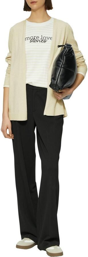 S.Oliver RED LABEL Comfort fit gebreid jack van een mix van katoen en viscose - Foto 3