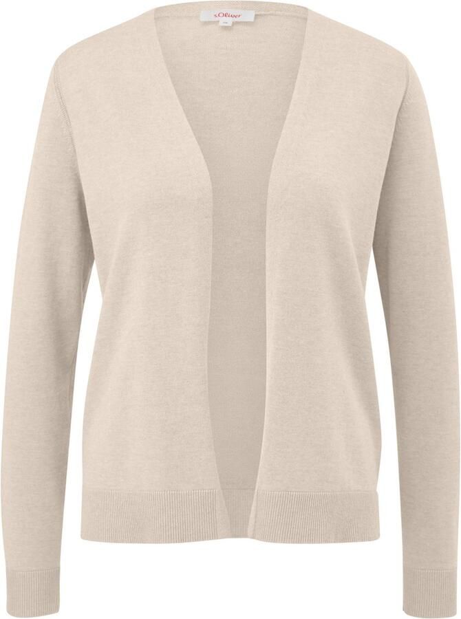 S.Oliver RED LABEL Comfort fit gebreid jack van een mix van katoen en viscose - Foto 2