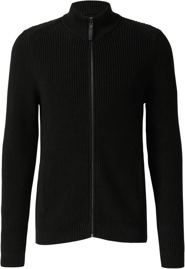 S.Oliver Vest met staande kraag en ritssluiting