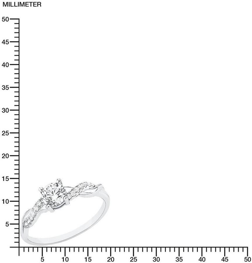 S.Oliver Zilveren ring 9079322 met zirkoon (synthetisch)