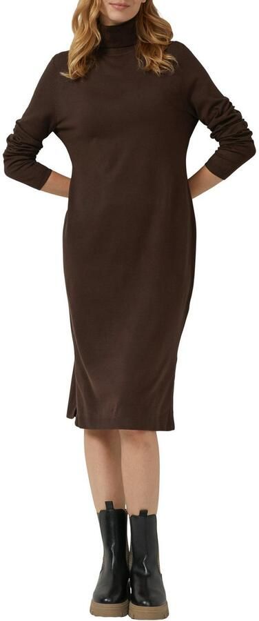 S.Oliver RED LABEL Slim fit gebreide jurk van viscosemix - Foto 2