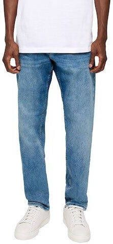 s.Oliver Tapered jeans met merkbadge