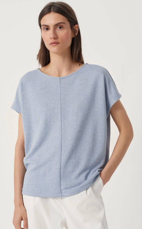 Someday T-shirt Keyla met een deelnaad op de voorkant