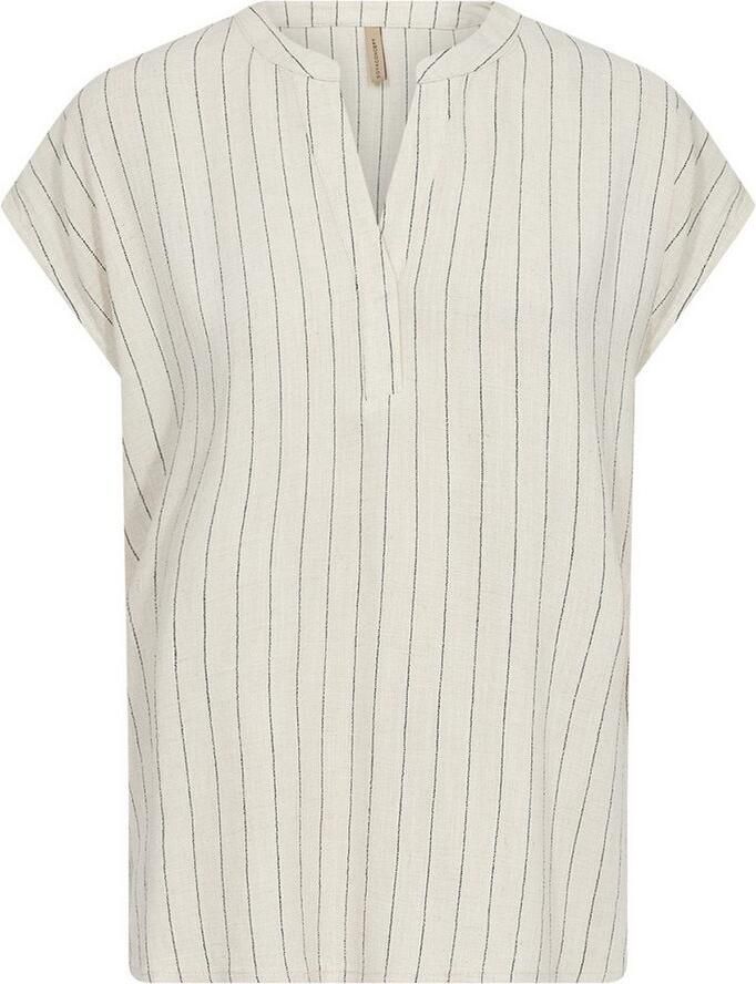 Soyaconcept Regular fit blouseshirt met V-hals model 'POULA' - Foto 4