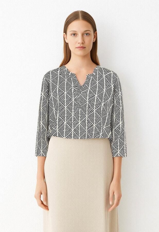 Soyaconcept Blouseshirt met tuniekhals model 'FELICITY'