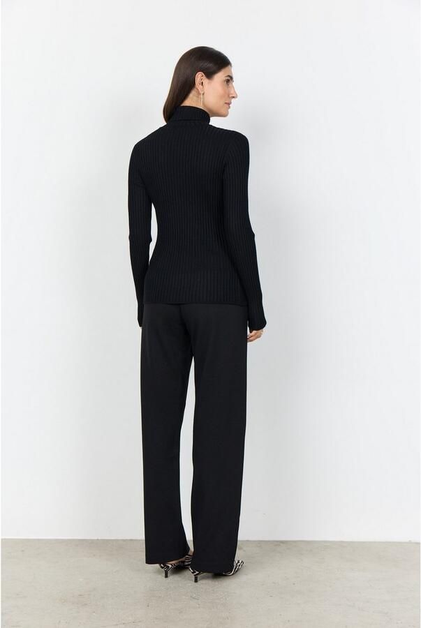 Soyaconcept Slim fit shirt met lange mouwen van viscosemix model 'Dolli' - Foto 4