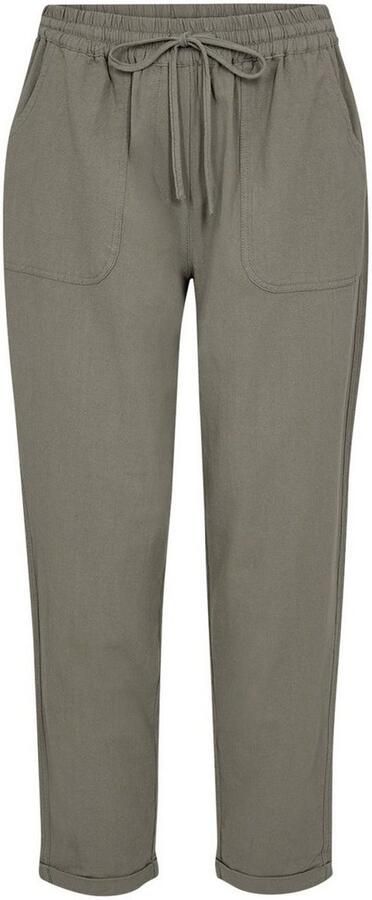 Soyaconcept Comfortbroek SC-CISSIE 10-C lichte zomerbroek van katoen in linnenlook - Foto 3