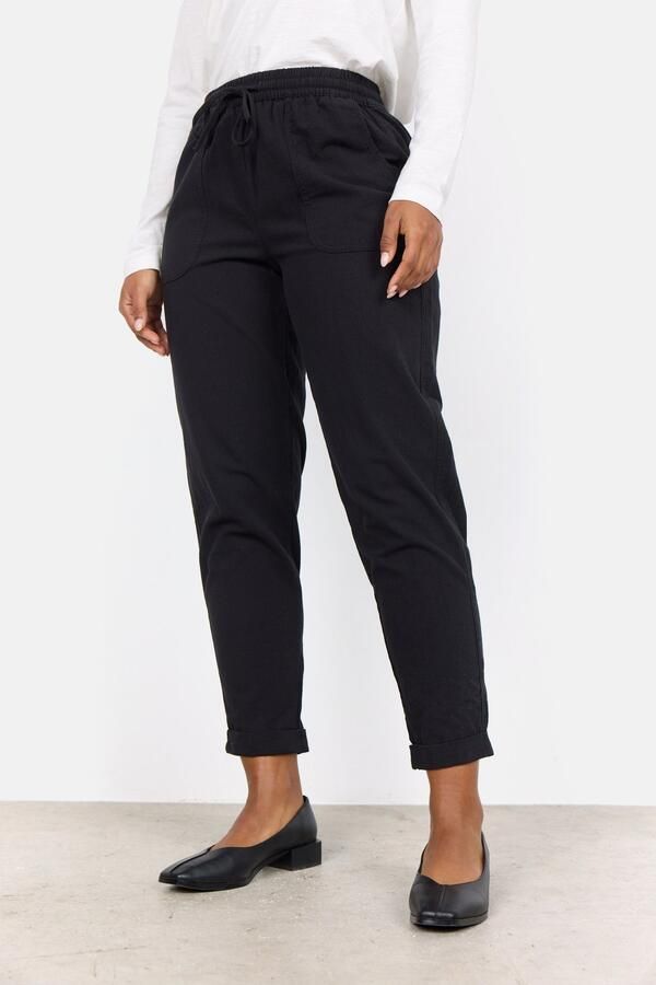 Soyaconcept Comfortbroek SC-CISSIE 10-C lichte zomerbroek van katoen in linnenlook - Foto 4