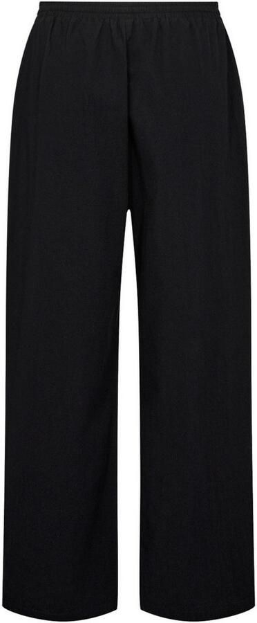 Soyaconcept Wide leg stoffen broek met verkort model 'CISSIE'