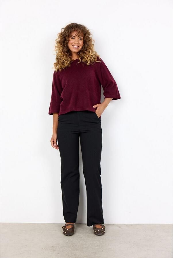 Soyaconcept Gebreide pullover met 1 2-mouwen model 'ORLEAN' - Foto 3