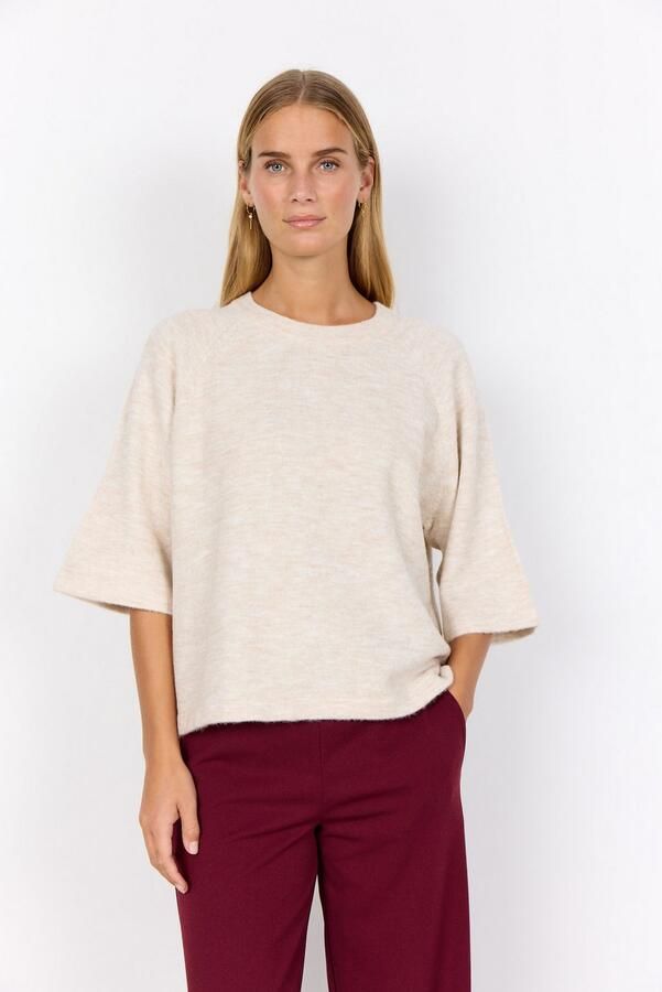 Soyaconcept Gebreide pullover met 1 2-mouwen model 'ORLEAN'
