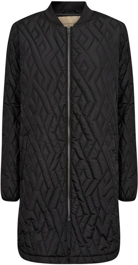 Soyaconcept Gewatteerde jas SC FENYA10 met afgeronde splitjes opzij - Foto 6