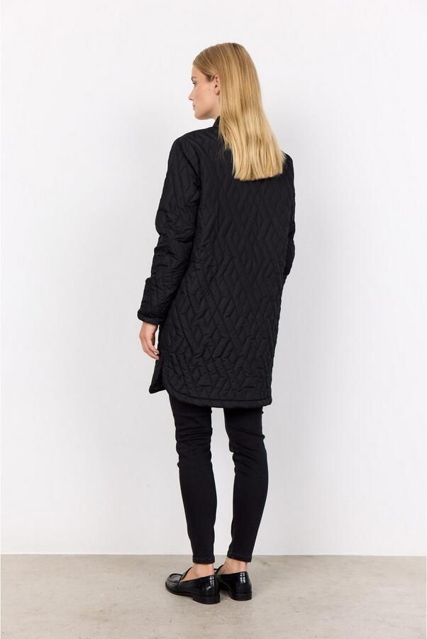 Soyaconcept Gewatteerde jas SC FENYA10 met afgeronde splitjes opzij - Foto 4