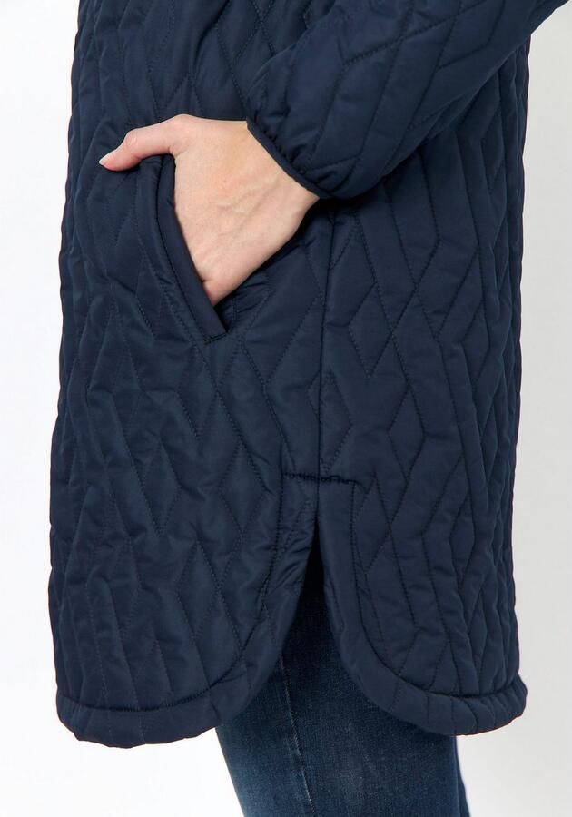 Soyaconcept Gewatteerde lange jas met opstaande kraag model 'Fenja' - Foto 2