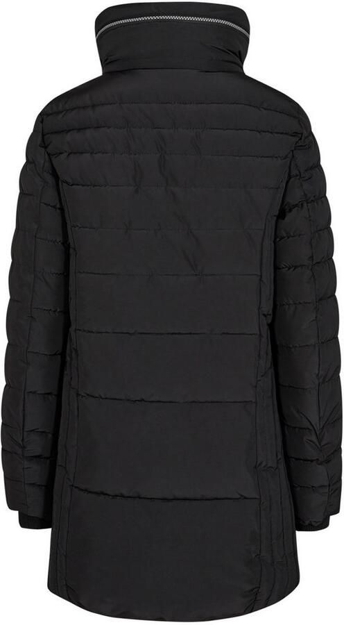 Soyaconcept Gewatteerde lange jas met afneembare capuchon model 'Nina' - Foto 5