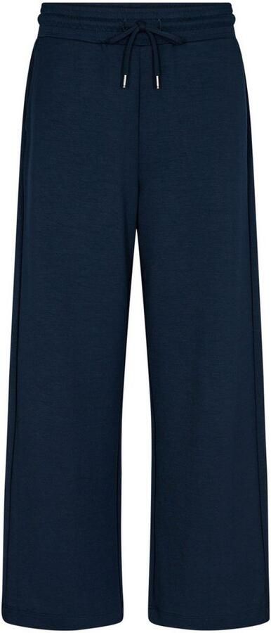 Soyaconcept Comfortabele Blauwe Modal-Polyester Broek Blue Dames - Foto 9