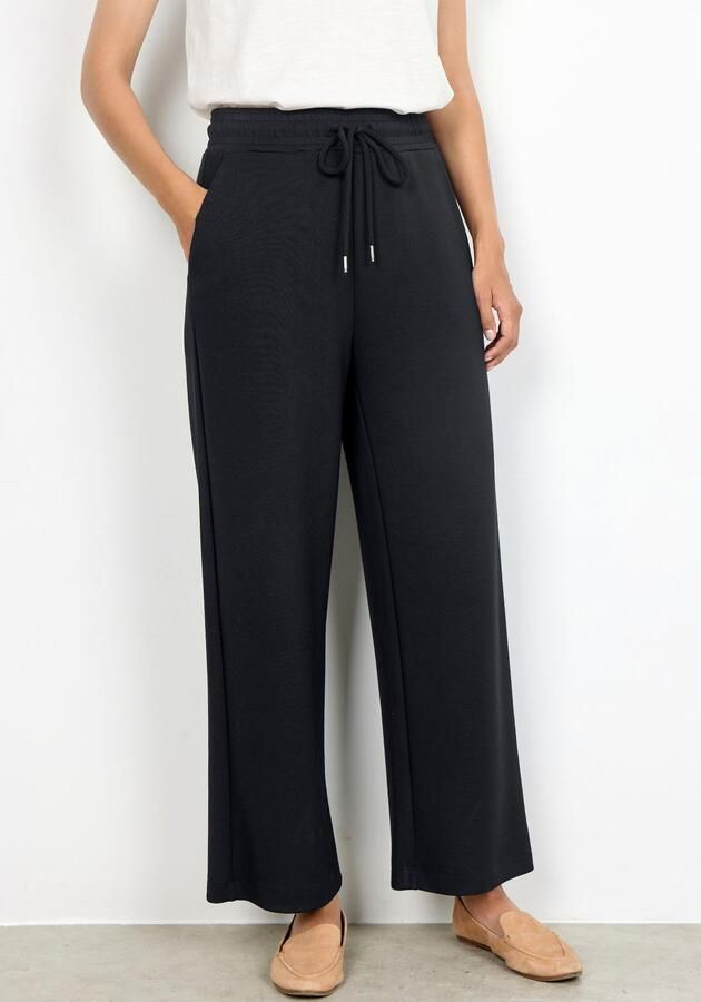 Soyaconcept Comfortabele zwarte broek met elastische taille Black Dames - Foto 8