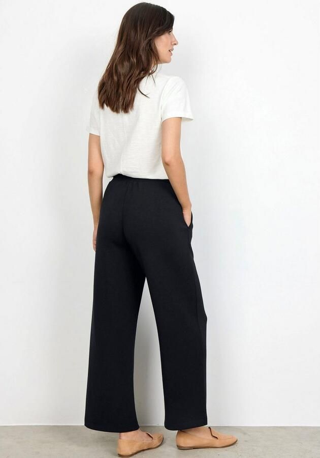 Soyaconcept Comfortabele zwarte broek met elastische taille Black Dames - Foto 3