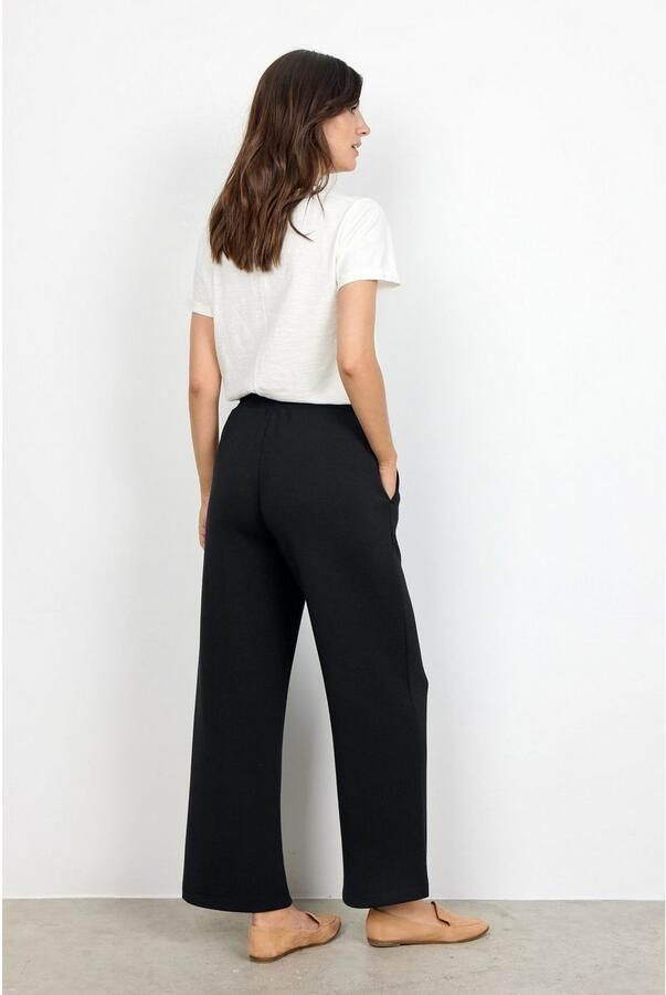 Soyaconcept Comfortabele zwarte broek met elastische taille Black Dames - Foto 6