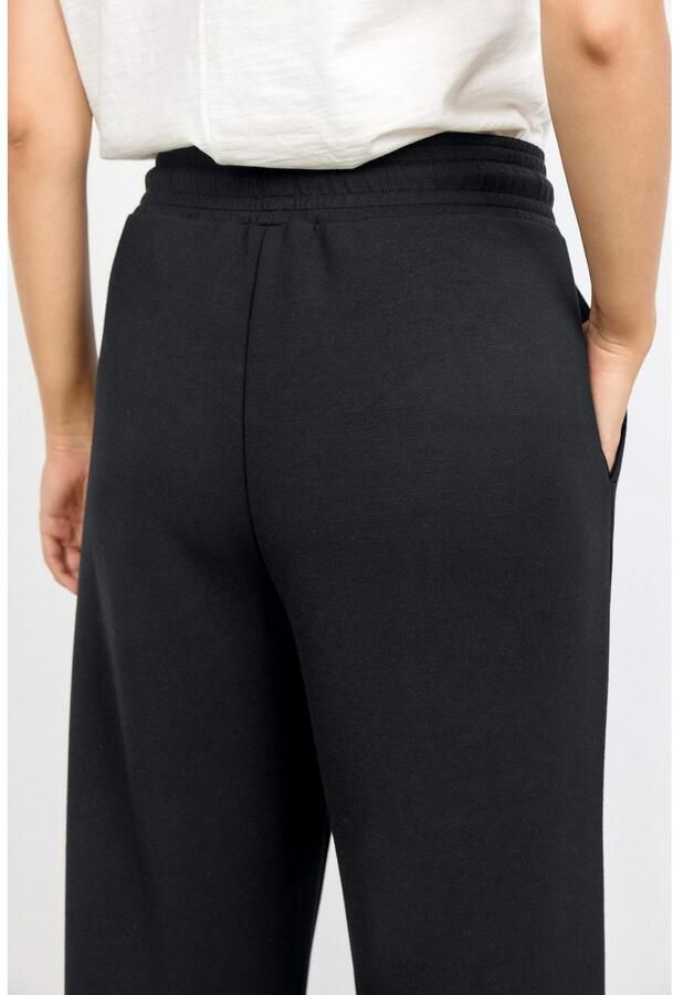 Soyaconcept Comfortabele zwarte broek met elastische taille Black Dames - Foto 5
