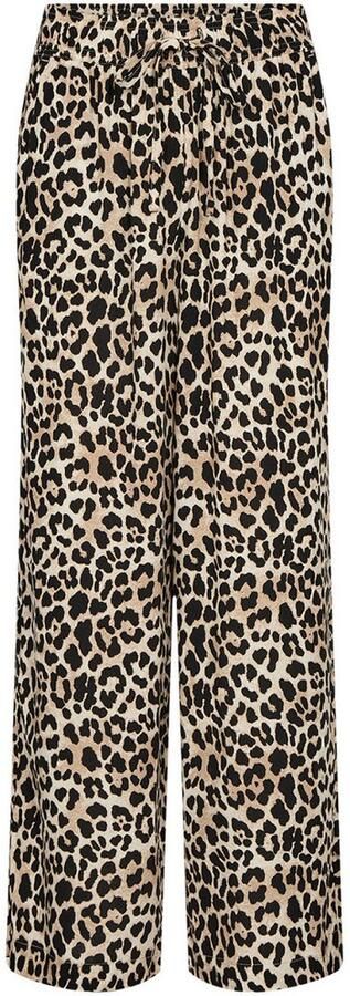 Soyaconcept Straight leg stoffen broek met elastische band model 'PIETTA' - Foto 5