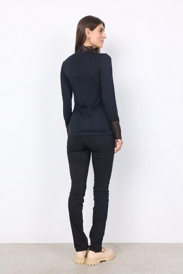 Soyaconcept Slim fit shirt met lange mouwen van lyocellmix model 'Marica' - Foto 4