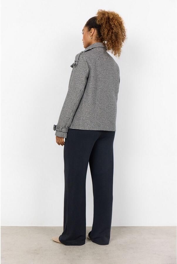 Soyaconcept Gestructureerde jas met militair geïnspireerde uitstraling Gray Dames - Foto 3