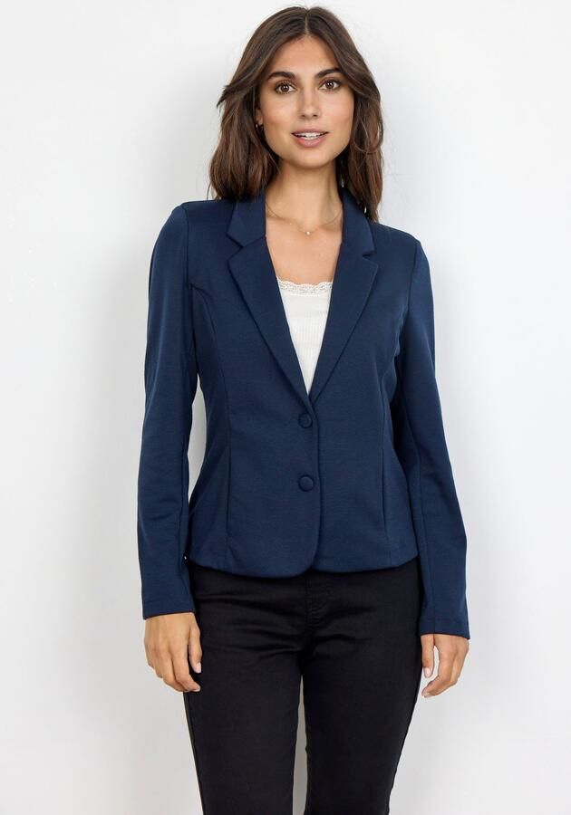 Soyaconcept Korte zwarte blazer met getailleerde pasvorm Black Dames - Foto 5