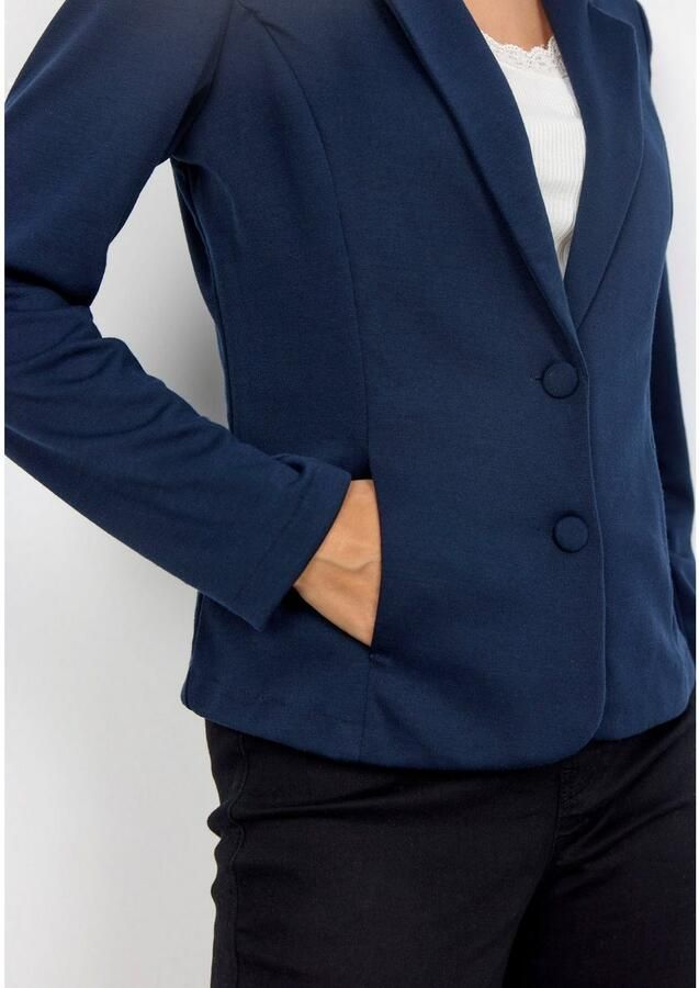 Soyaconcept Korte zwarte blazer met getailleerde pasvorm Black Dames - Foto 2