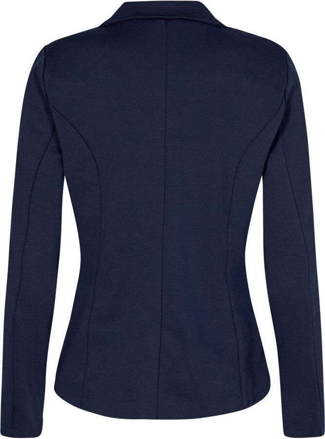 Soyaconcept Korte zwarte blazer met getailleerde pasvorm Black Dames