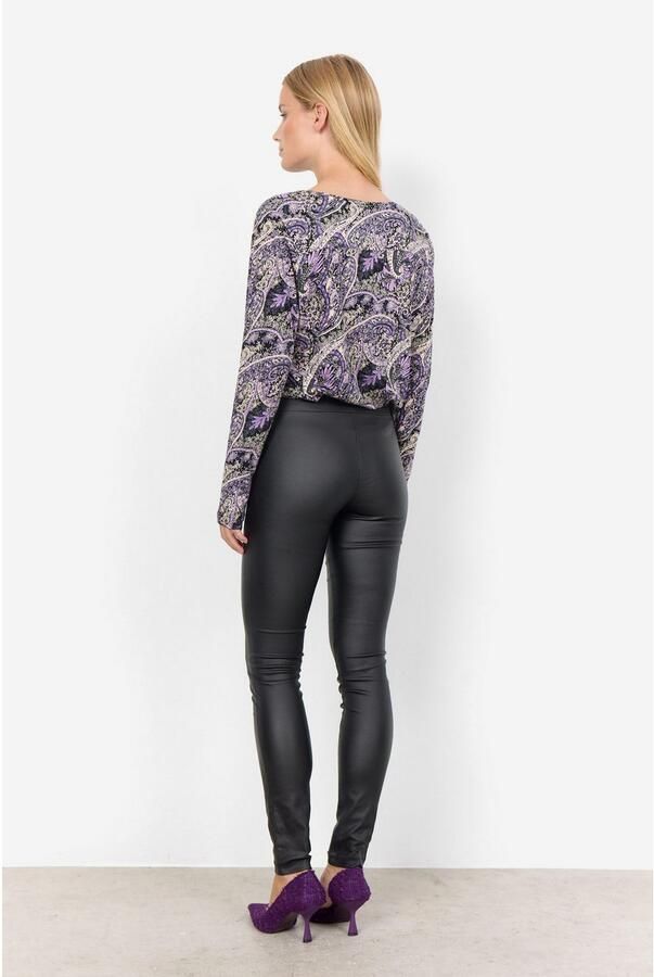 Soyaconcept Hoge taille zwarte leggings met stretch Black Dames - Foto 2