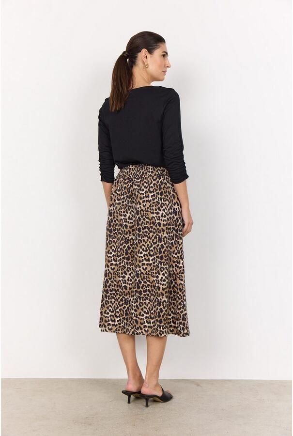 Soyaconcept Midirok met strikceintuur model 'OPHIA' - Foto 2