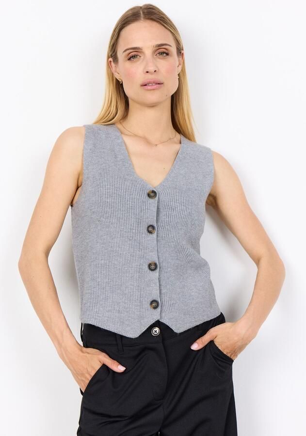 Soyaconcept Gilet met V-hals model 'KANITA' - Foto 3