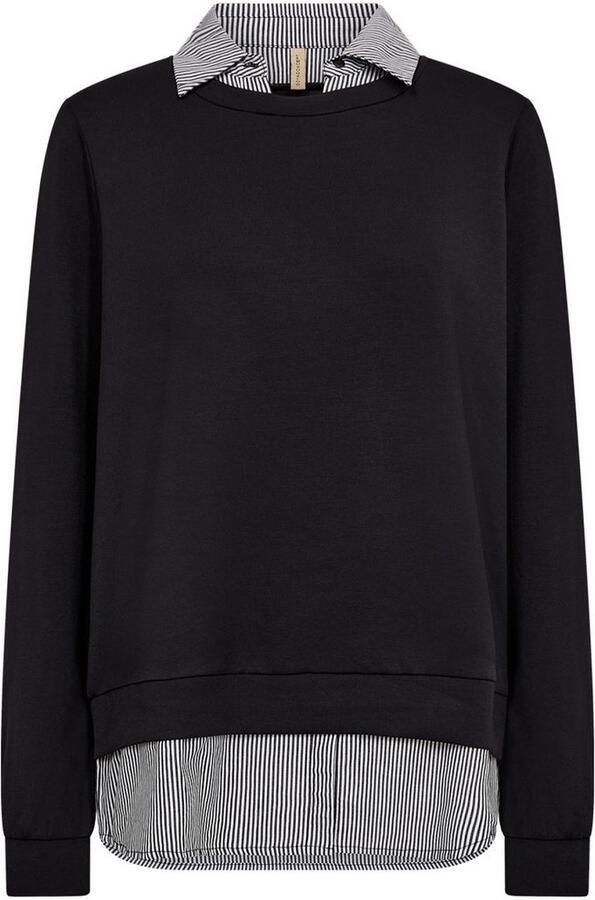 Soyaconcept Sweatshirt met dubbele-laagjeslook - Foto 3