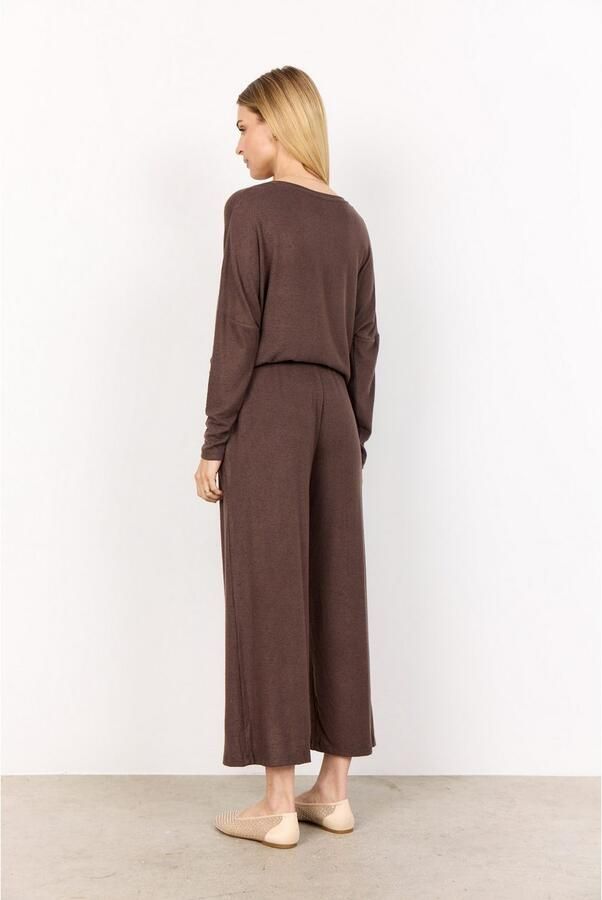 Soyaconcept Shirt met ronde hals SC-BIARA 1 comfortabele trui elastische viscosekwaliteit in gemêleerde uitstraling - Foto 3