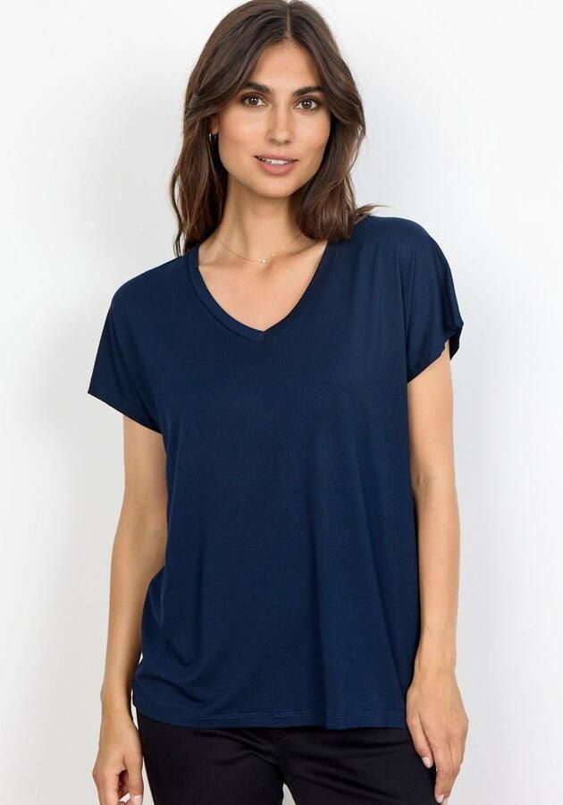 Soyaconcept T-shirt met labeldetail model 'Marcia' - Foto 5