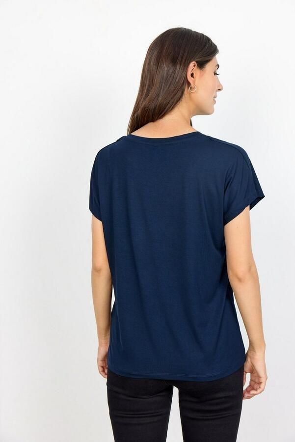 Soyaconcept T-shirt met labeldetail model 'Marcia' - Foto 4