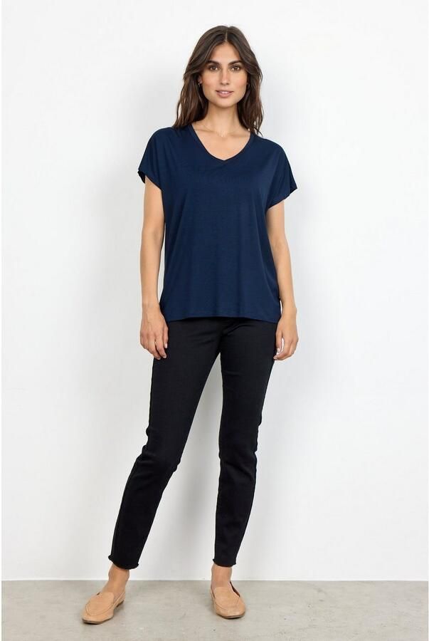 Soyaconcept T-shirt met labeldetail model 'Marcia' - Foto 3